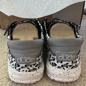 Hey Dude Wendy Tartan Dark Cheetah 